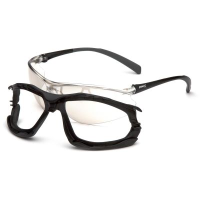 PYRSB9380ST image(0) - Pyramex Pyramex Safety - GOGGLES-Chem Splash Thick Skirt Clear Anti-Fog  , Sold 12/BOX