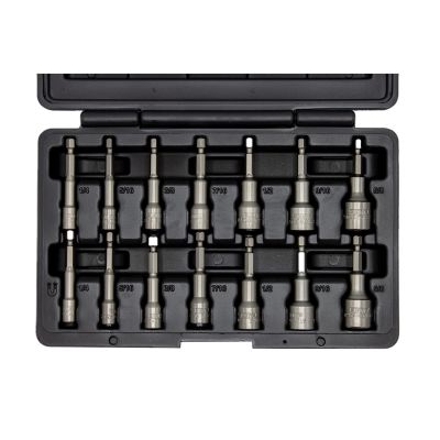 VIMNS100A image(0) - VIM Tools 14 Piece SAE Nut Setter Set (1/4 Inch - 5/8 Inch)