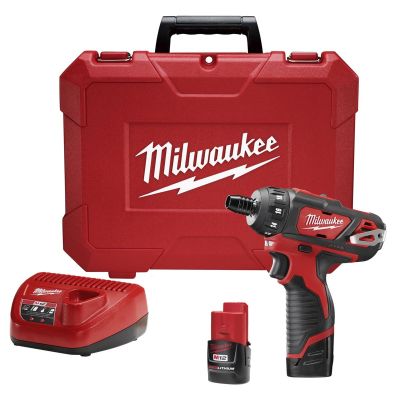 MLW2406-22 image(0) - Milwaukee Tool M12 FUEL 1/4” Hex 2-Speed Screwdriver Kit