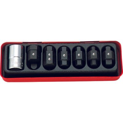 KKN4202 image(0) - Ko-ken USA 1/2 Sq. Dr. Drain Plug Key Set     For Lubrication Service