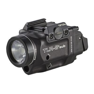 STL69418 image(0) - Streamlight TLR-8 sub Rail Mounted Tactical Light with Red Laser for SIG SAUER P365 and P365 XL Handguns, Black