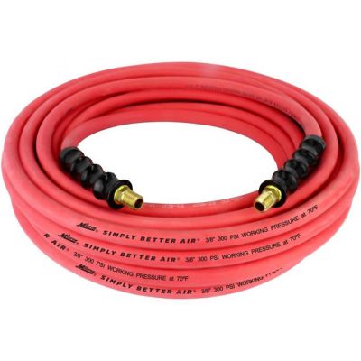 MILULR385014 image(0) - Milton Industries 3/8" x 50' Ultra Lightweight Rubber Hose (w/ 1/4" NPT ends)