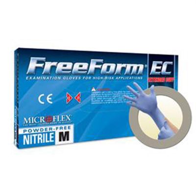 MFXFFE-775L image(0) - Microflex FREEFORM EC NITRILE GLOVES L