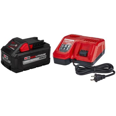 MLW48-59-1880 image(0) - Milwaukee Tool M18 REDLITHIUM HIGH OUTPUT XC8.0 Starter Kit