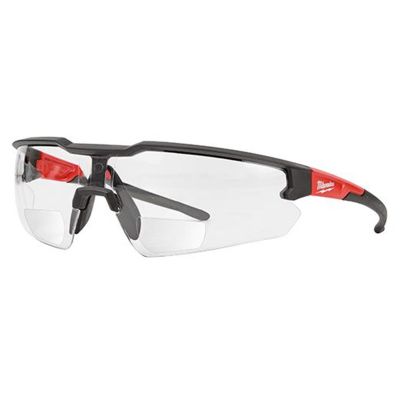 MLW48-73-2200 image(0) - Milwaukee Tool Glasses +1.00 Mag Anti-Scratch