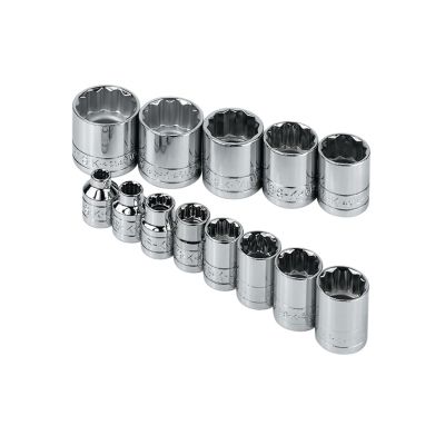 SKT4653 image(0) - S K Hand Tools SOCKET SET 3/8IN. DRIVE 13PC SAE STD 12 POINT