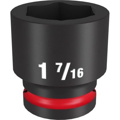 MLW49-66-6314 image(0) - Milwaukee Tool SHOCKWAVE Impact Duty  3/4"Drive 1-7/16" Standard 6 Point Socket