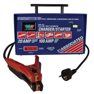 ASO9520 image(0) - Associated 9520 6/12V 20 Amp Battery Charger (Automatic 230V 50/60Hz International)