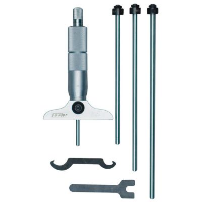 FOW52-225-112-0 image(0) - Fowler Depth Micrometer  0-6" range, 2.5" base