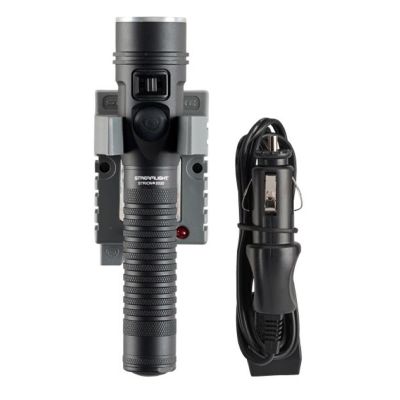 STL74434 image(0) - Streamlight Strion 2020 Rechargeable LED Flashlight - Black: Rechargeable battery, 12V DC Charge Cord, (1) Holder