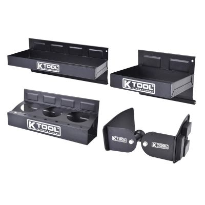 KTI72462A image(0) - K Tool International Magnetic Toolbox Trays Set 4 Piece