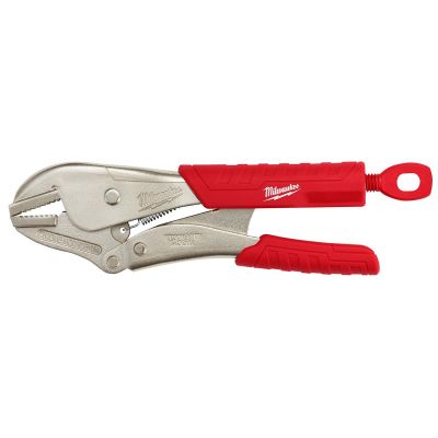 MLW48-22-3810 image(0) - Milwaukee Tool 10 in. Straight Jaw Locking Pliers With Durable Grip