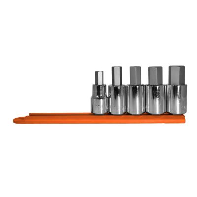 MAY16020 image(0) - 5 PC METRIC HEX SOCKET BIT SET