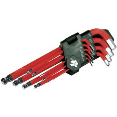 WLMW9135 image(0) - Wilmar Corp. / Performance Tool 9pc Long Arm Hex Key Set