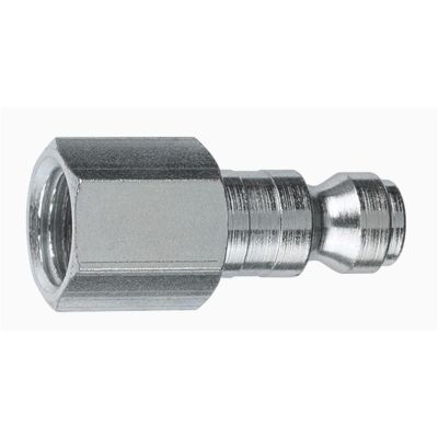 AMFCP10-10 image(0) - Amflo 1/2" Coupler Plug with 1/2" Female threads Automotive T style- Pack of 10