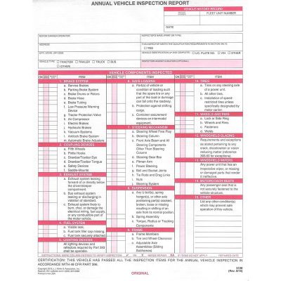 TMRDOTFORMS image(0) - Tire Mechanic's Resource Annual Vehicle Inspection Report