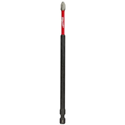 MLW48-32-4807 image(0) - Milwaukee Tool SHOCKWAVE 6” Impact Phillips #2 Power Bits (Bulk 10)