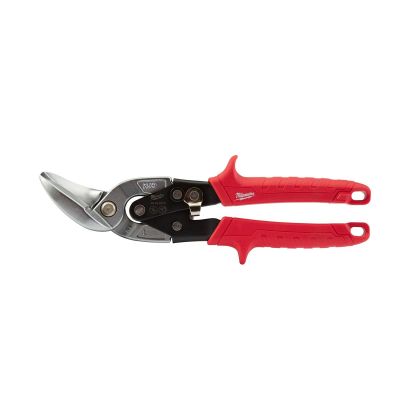 MLW48-22-4512 image(0) - Milwaukee Tool LEFT CUTTING OFFSET AVIATION FORGED BLADE SNIPS, UP-TO 22-GAUGE