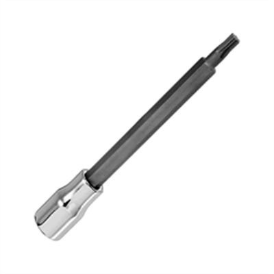 VIMV45L-T25 image(0) - VIM Tools T25 TORX Driver 4.5 Inch OAL, 1/4 Inch Square Drive Holder