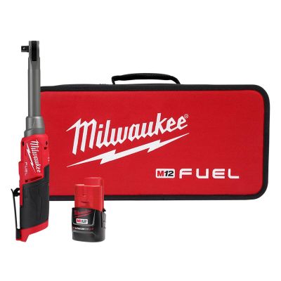 MLW2569-21 image(0) - Milwaukee Tool M12 FUEL 3/8" Extended Reach High Speed Ratchet Kit