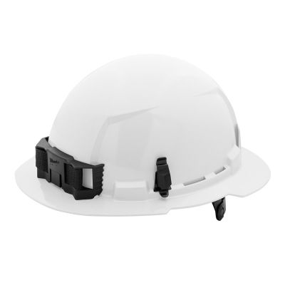 MLW48-73-1121 image(0) - Milwaukee Tool BOLT White Full Brim Hard Hat w/6pt Ratcheting Suspension (USA) - Type 1, Class E