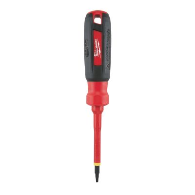 MLW48-22-2251 image(0) - Milwaukee Tool #1 Square - 3" 1000V Insulated Screwdriver