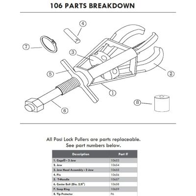 POS10656 image(0) - POSI LOCK Pin