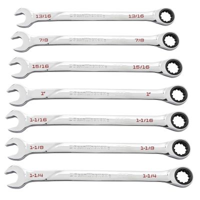 KDT86452 image(0) - GearWrench 7 Pc 120XP Universal Spline SAE XL Combination Set