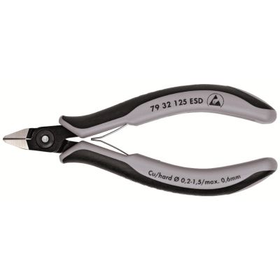 KNP7932125ESD image(0) - KNIPEX DIAGONAL CUTTING PLIER