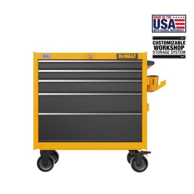 DWTDWST37052 image(0) - DeWalt Dewalt 37 in. 5-Drawer Rolling Tool Cabinet