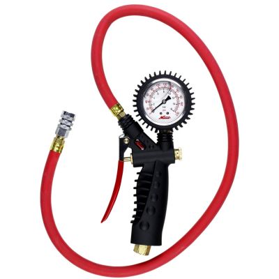 MIL572A image(0) - Milton Industries Inflator Gauge, Analog, Kwik Grip Chuck