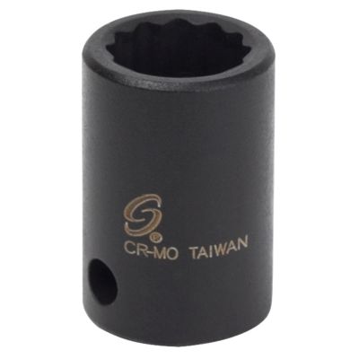 SUN312Z image(0) - Sunex 3/8 in. Drive 12-Point Impact Socket,