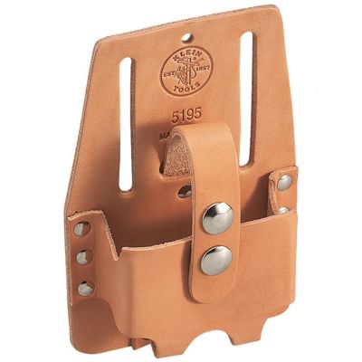 KLE5195 image(0) - Klein Tools TAPE MEASURE HOLDER (LEATHER)