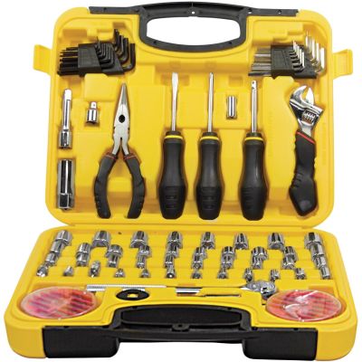 WLMW1538 image(0) - Wilmar Corp. / Performance Tool 94-Piece Garage Tool Set in Case