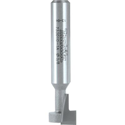 MAK733010-1A image(0) - Makita Router Bit 3/8" Keyhole, 2 Flute, 1/4" SH, C.T.