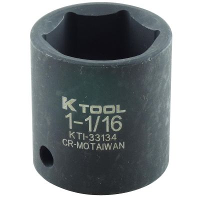 KTI33134 image(0) - K Tool International SOC 1-1/16 1/2D IMP 6PT