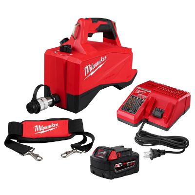 MLW3120-21 image(0) - Milwaukee Tool M18 Brushless Single Acting 60in3 10,000psi Hydraulic Pump