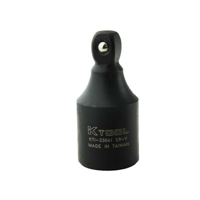 KTI33041 image(0) - K Tool International SOC ADAPTOR WOBBLE IMP 1/2" FEMALE 3/8"M