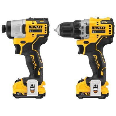 DWTDCK221F2 image(0) - DeWalt 12V MAX XTREME Drill/Impact Driver Kit