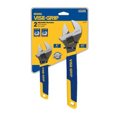 VGP2078700 image(0) - Vise Grip 2PC ADJUSTABLE WRENCH SET 6" & 10"