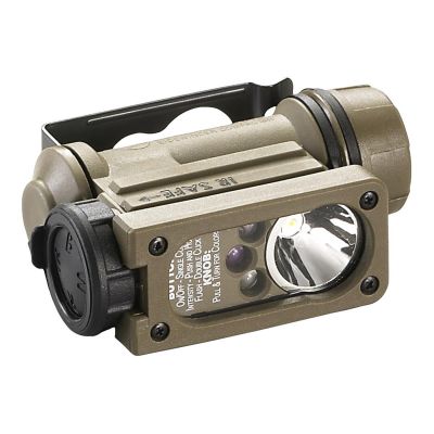 STL14533 image(0) - Streamlight Sidewinder Compact II Military Model Angle Head Flashlight, Coyote