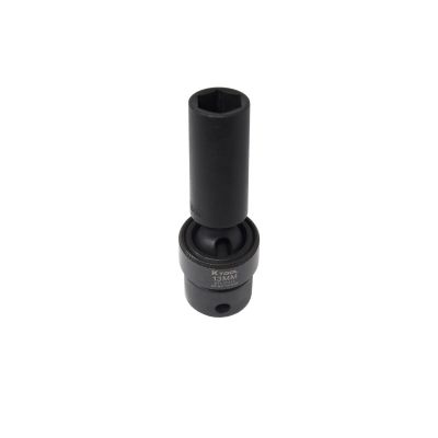 KTI37413 image(0) - K Tool International Socket Impact Flex 13mm 3/8 in. Dr Deep