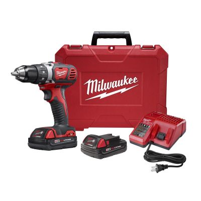 MLW2606-22CT image(0) - Milwaukee Tool M18 Compact 1/2" Drill Driver Kit