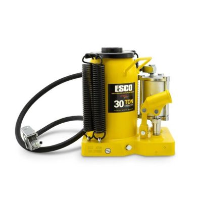 ESC10383 image(0) - ESCO 30 Ton Had Pro Series Air Hydraulic Bottle Jack