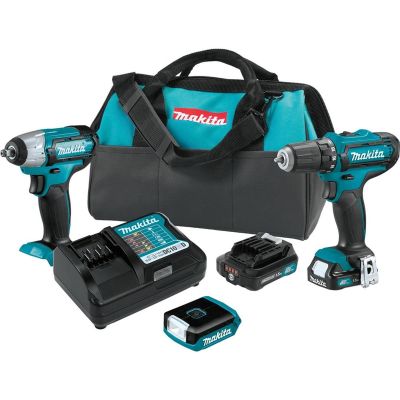 MAKCT323 image(0) - Makita 12V CXT 1.5 Ah Cordless 3-Piece Combo Kit