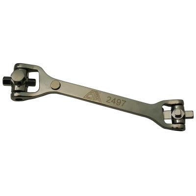 CTA2497K image(0) - CTA Manufacturing 8-1 Multi-Wrench - Square/Hex -Box