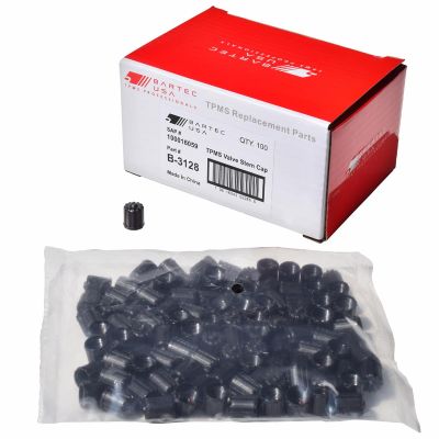 BATB-3128 image(0) - Bartec USA TPMS Valve Stem Cap Small Black