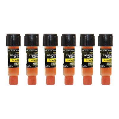 TRATP9865-P6 image(0) - Tracer Products 0.25 oz (7 ml) R-134a/PAG Mini-EZ A/C dye car 6 PK