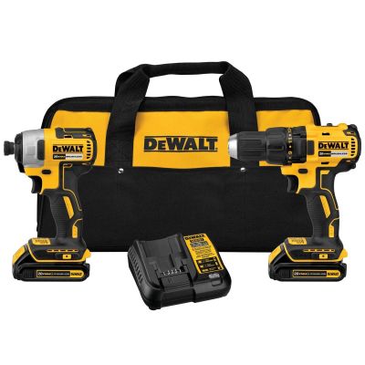 DWTDCK277C2 image(0) - DeWalt DEWALT 20V MAX BL DRILL IMPACT COMBO KIT