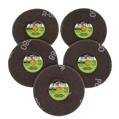 FOR71604 image(0) - Forney Industries Quick Change Sanding Disc, 80 Grit, 3 in (5-pack of Forney 71748)